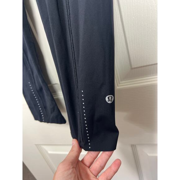Lululemon Athletica Fast & Free Tight Nulux Crop Legging Black size 4 / Small - Picture 4 of 8